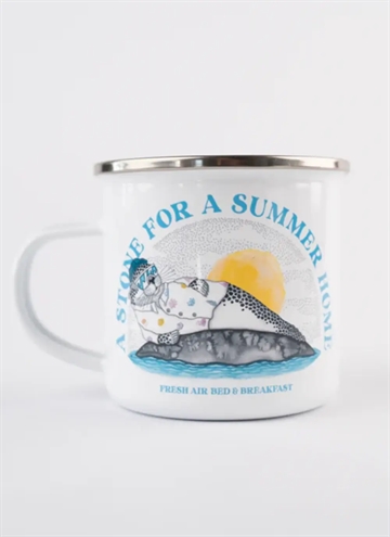 Lakor Vacation Stone Emaljmugg